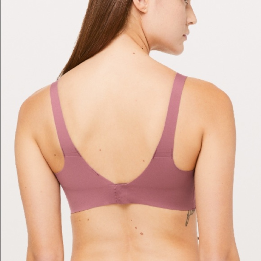 lululemon like nothing bra misty merlot new - Picture 2 of 6